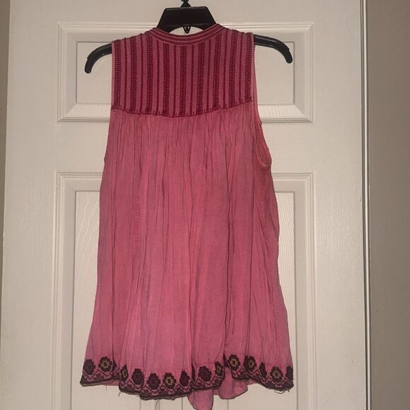 Rachel Zoe Mauve Pink Boho Top! - Picture 7 of 9